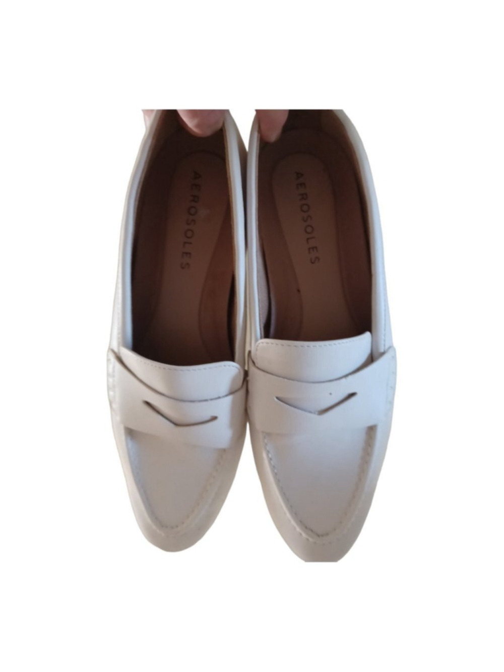 Aerosole leather loafers 9